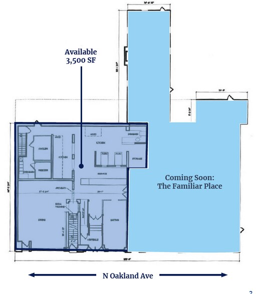 2850-2862 N Oakland Ave, Milwaukee, WI à louer - Photo du bâtiment - Image 3 de 11