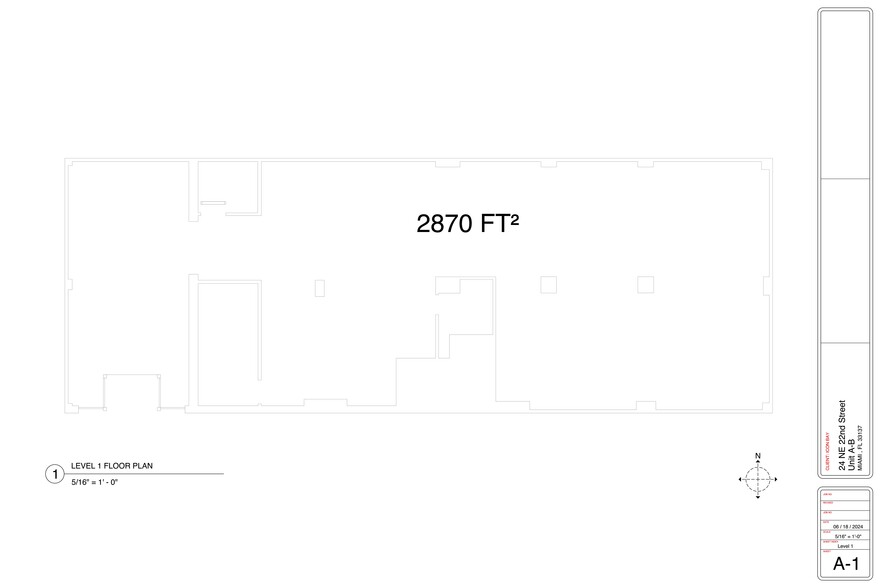 2400 NE 2nd Ave, Miami, FL à louer - Plan de site - Image 1 de 12