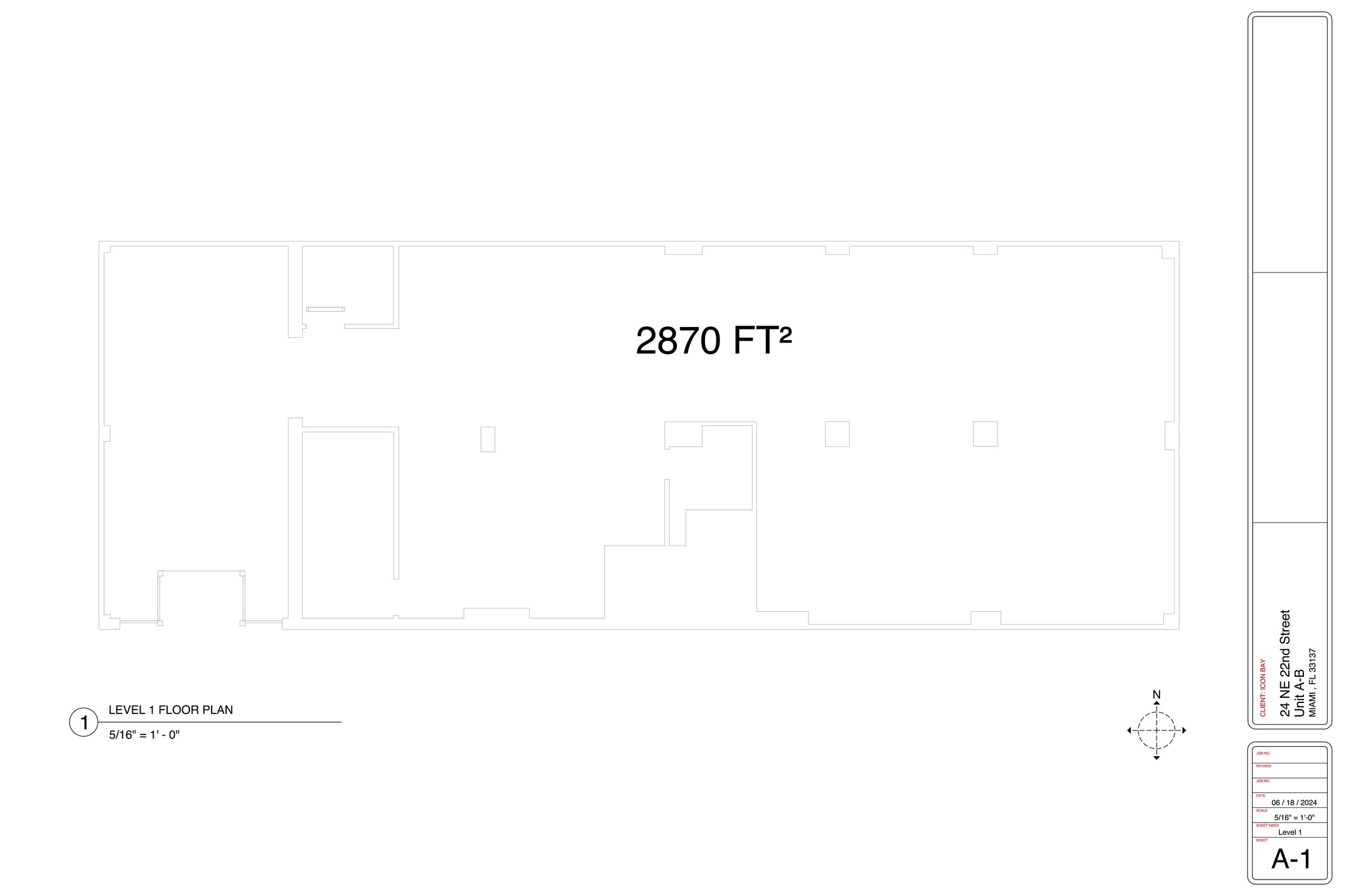 2400 NE 2nd Ave, Miami, FL à louer Plan de site- Image 1 de 13