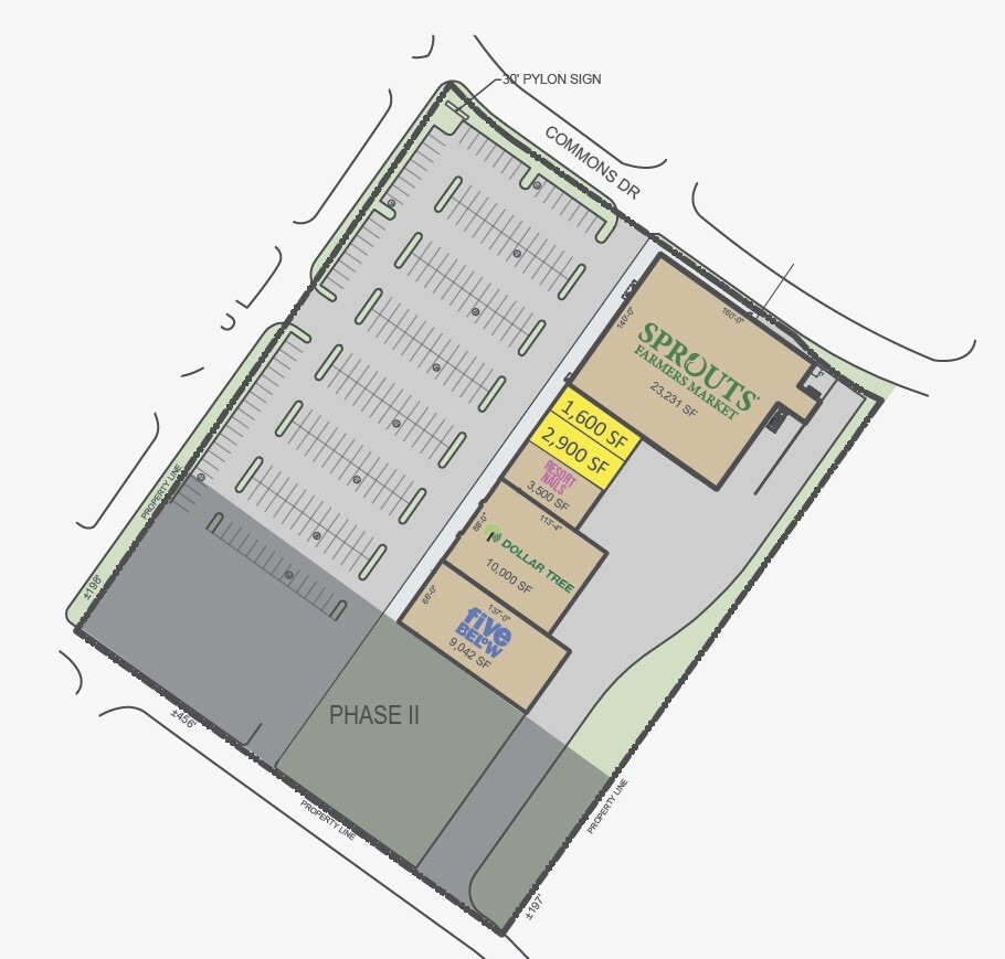 1679 SW Wilshire Blvd, Burleson, TX à louer Plan de site- Image 1 de 3