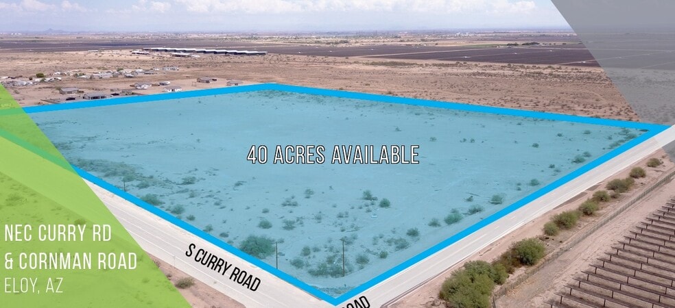 NEC Curry Rd & Cornman Rd, Eloy, AZ for sale - Building Photo - Image 1 of 3