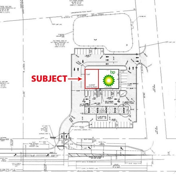 507 GA Highway 49 North, Byron, GA à louer - Photo du bâtiment - Image 2 de 4