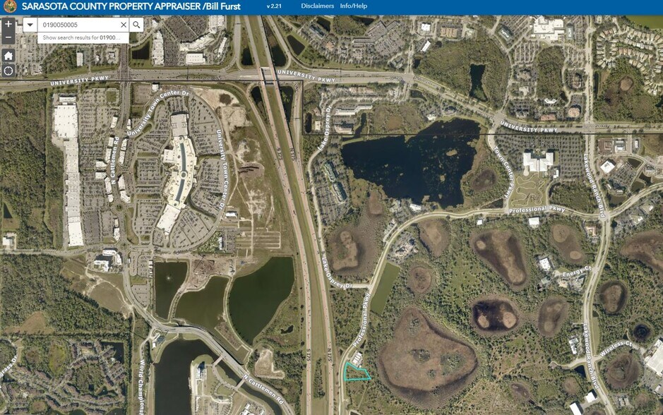 6630 Professional Pky, Lakewood Ranch, FL à vendre - Aérien - Image 2 de 2