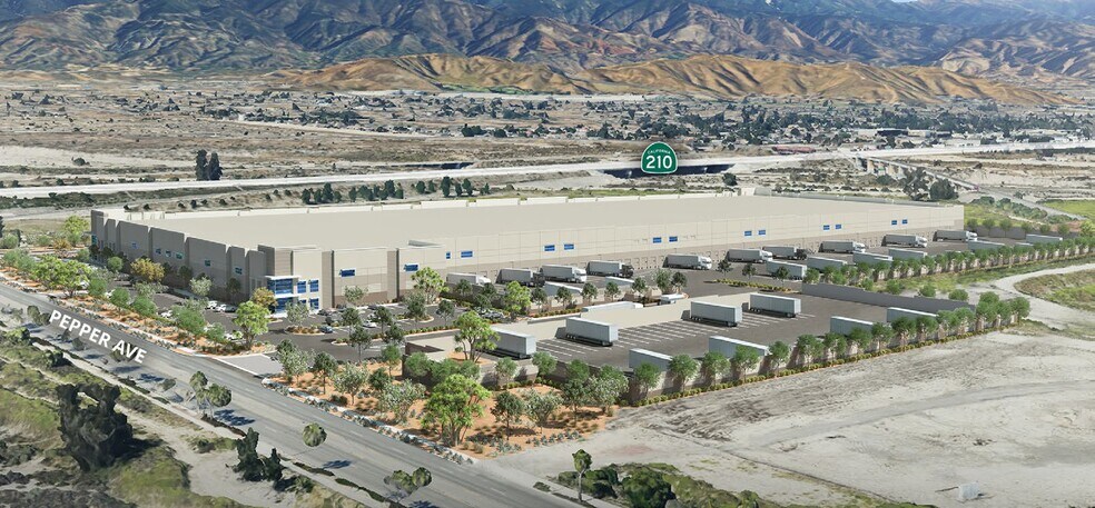 1697 N Pepper Ave, Rialto, CA à louer - Photo du bâtiment - Image 2 de 4