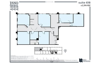 1880 Century Park E, Los Angeles, CA for lease Floor Plan- Image 2 of 2
