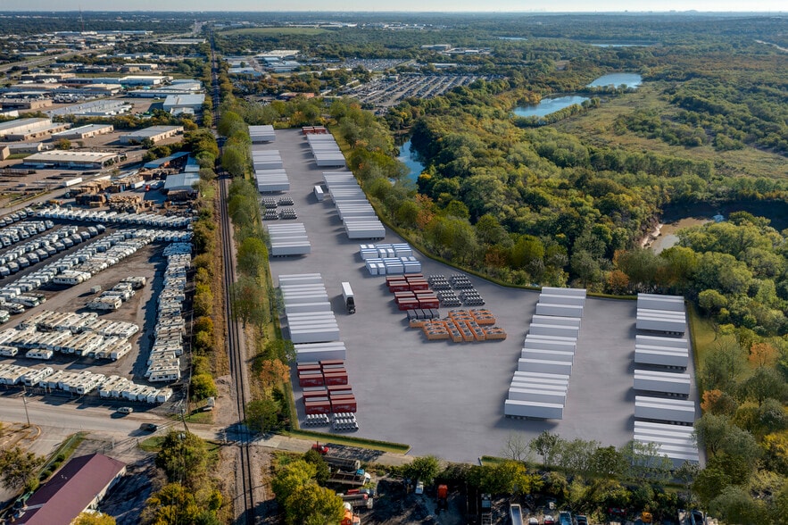 1100 Haltom Rd, Fort Worth, TX for lease - Aerial - Image 3 of 3