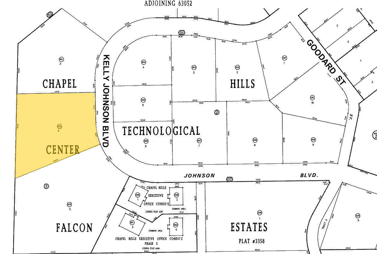 1175 Kelly Johnson Blvd, Colorado Springs, CO for lease Plat Map- Image 1 of 8