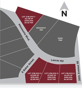 Plus de détails pour 1809 E Minnesota St, Saint Joseph, MN - Terrain à vendre