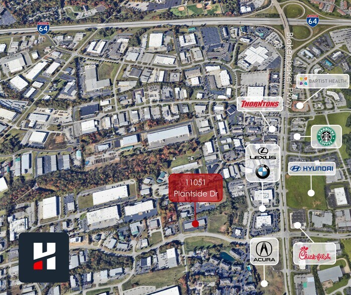 11501 Plantside Dr, Louisville, KY à louer - Photo du bâtiment - Image 2 de 13