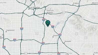 6141-6195 Randolph St, Commerce, CA - Aerial  map view