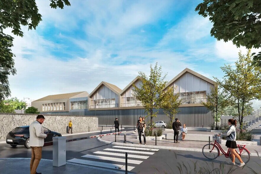 Bureau dans Ivry-sur-Seine à louer - Photo du bâtiment - Image 1 de 5