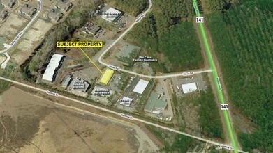 124 Mead Rd, Hardeeville, SC - AERIAL  map view