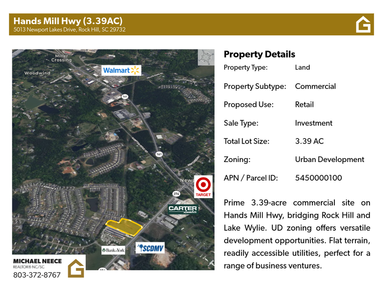 5013 Newport Lakes Drive, Rock Hill, SC à vendre - Photo du bâtiment - Image 2 de 6
