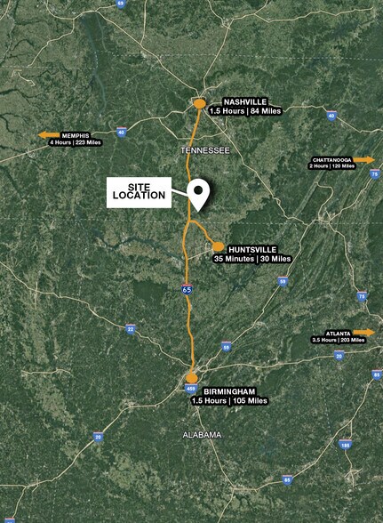 30225 Clayton Rd, Ardmore, TN à vendre - Aérien - Image 3 de 17