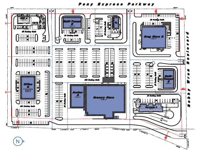 SEC Bobby Wren Blvd & Pony Express Pkwy blvd, Eagle Mountain, UT for lease - Site Plan - Image 2 of 3