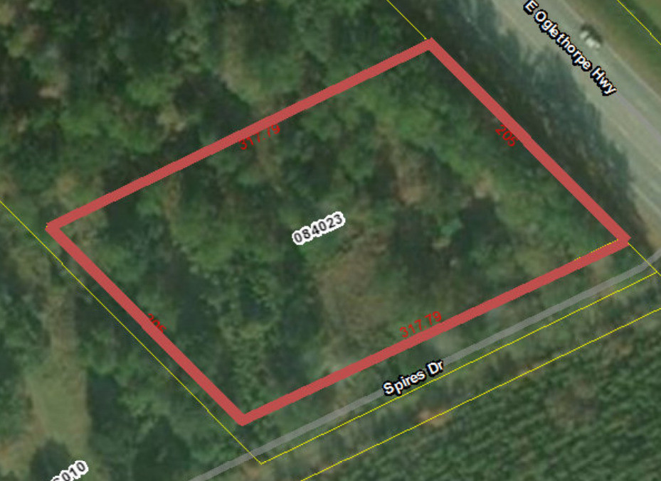 0 E Oglethorpe Hwy, Hinesville, GA for sale Aerial- Image 1 of 2