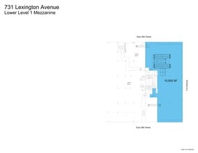 731 Lexington Ave, New York, NY for lease Site Plan- Image 1 of 2