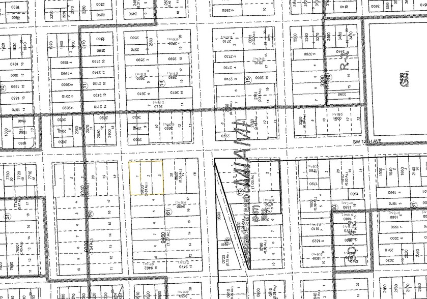 60 NW 12th Ave, Miami, FL à vendre - Plan cadastral - Image 2 de 6