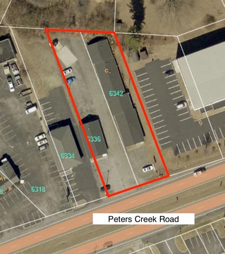 Plus de détails pour 6342 Peters Creek Rd, Roanoke, VA - Commerce de détail à louer