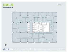 909 Fannin St, Houston, TX for lease Floor Plan- Image 1 of 1