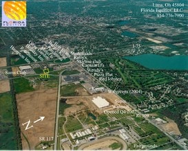 1930 Motel Ave, Lima, OH - Aerial map view