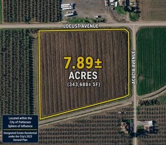 Plus de détails pour Locust Avenue, Patterson, CA - Terrain à vendre