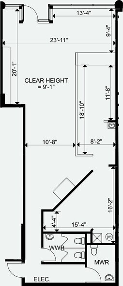 1508 W Broadway, Vancouver, BC à louer - Plan d’étage - Image 2 de 2
