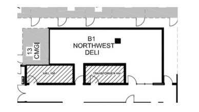 6715 Airport Rd, Mississauga, ON à louer Plan d’étage- Image 1 de 1