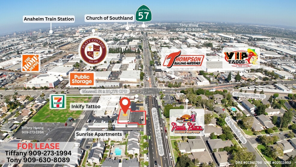 138-140 E Taft Ave, Orange, CA for lease - Building Photo - Image 3 of 22
