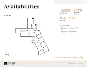 100 W Broadway, Glendale, CA for lease Floor Plan- Image 1 of 1