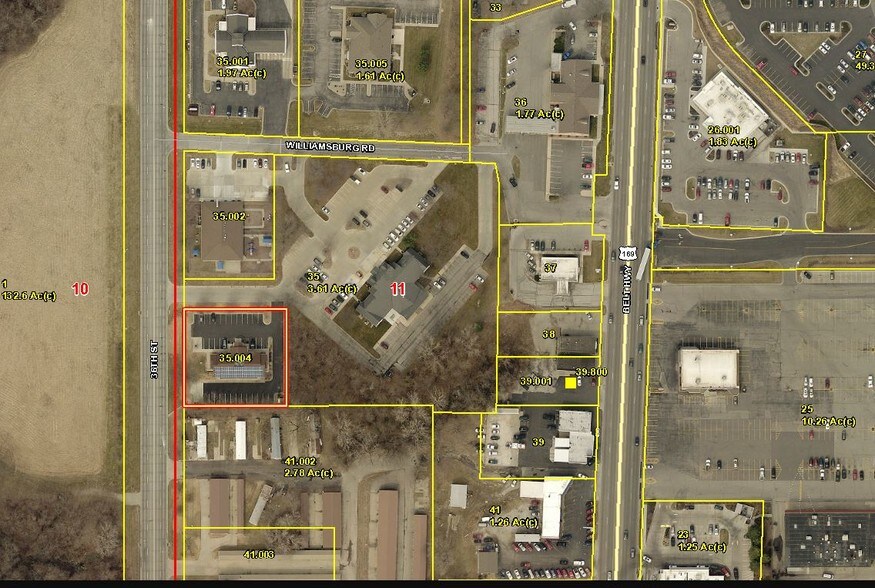 707 N 36th St, Saint Joseph, MO à louer - Plan cadastral - Image 2 de 3