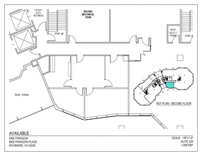 6800 Paragon Pl, Richmond, VA for lease Site Plan- Image 1 of 2