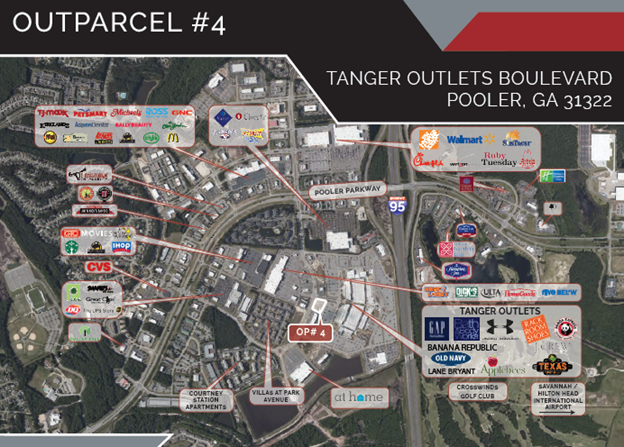 200 Tanger Outlet Blvd, Pooler, GA à vendre - A rien - Image 1 de 1