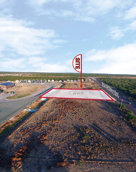 3608 Lomas Del Sur Blvd, Laredo, TX for sale - Aerial - Image 2 of 6