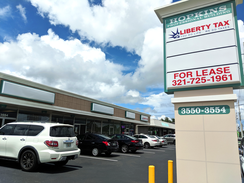 3550-3554 S Hopkins Ave, Titusville, FL for lease - Building Photo - Image 1 of 4