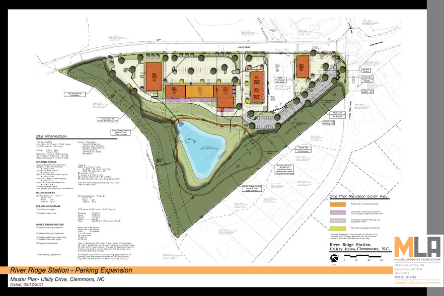 6930-6958 River Center Dr, Clemmons, NC à louer - Plan de site - Image 1 de 1