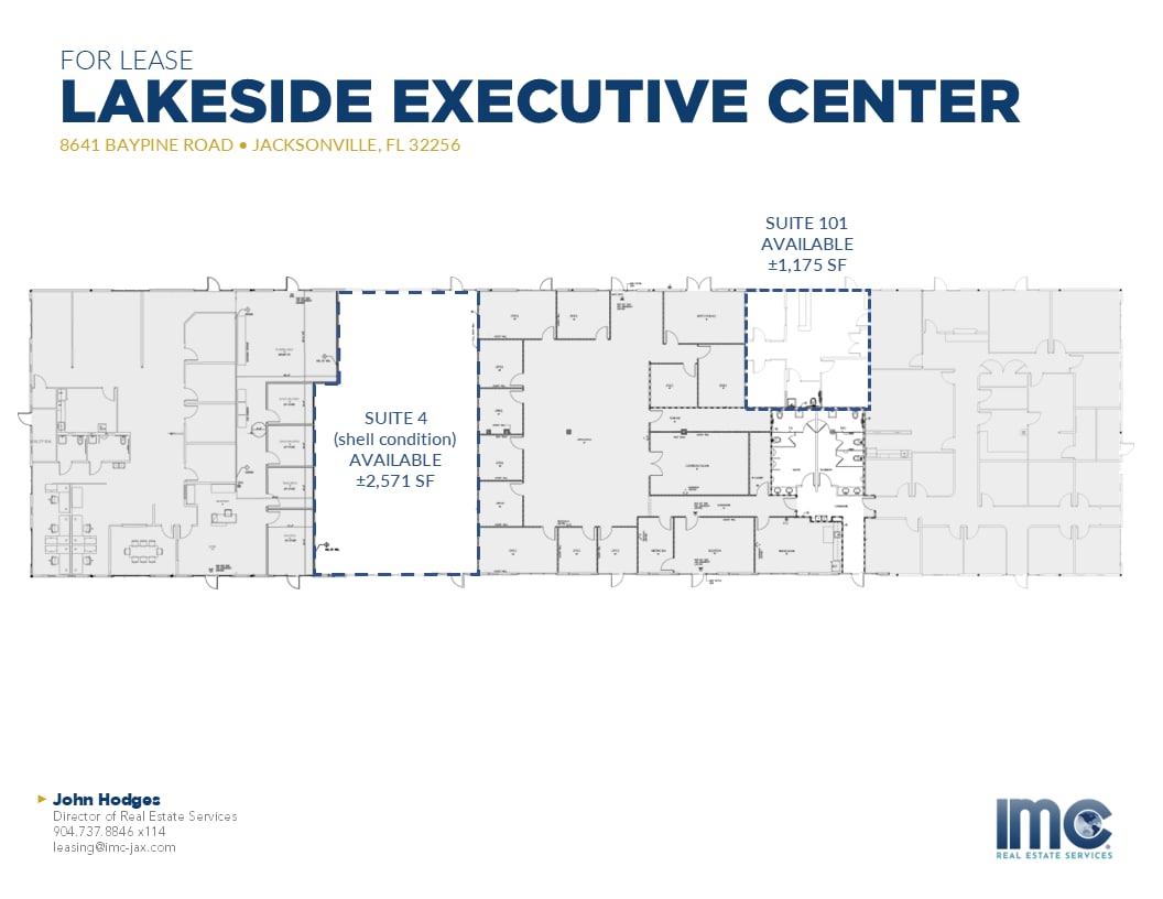 7901 Baymeadows Way, Jacksonville, FL for lease Floor Plan- Image 1 of 2
