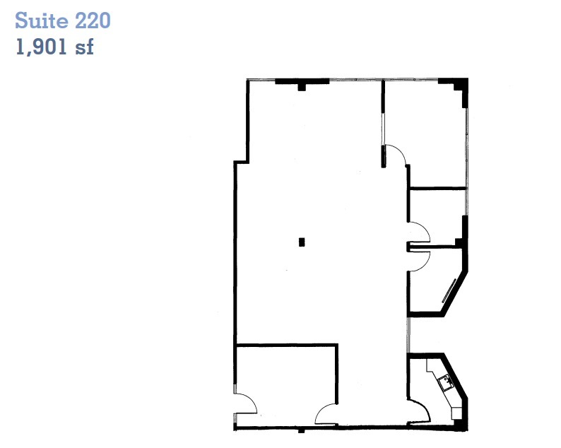 16901 N Dallas Pky, Addison, TX à louer Plan d’étage- Image 1 de 1