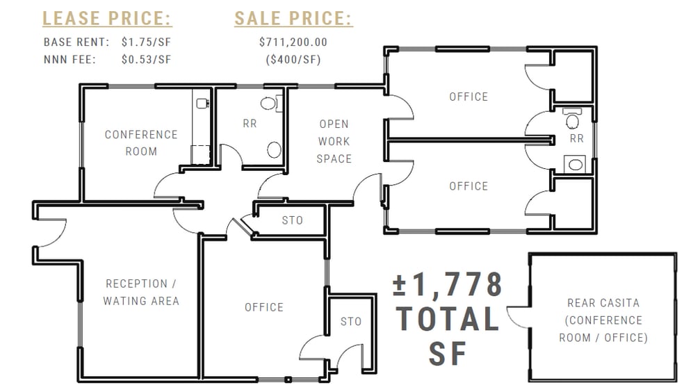 608 S 7th St, Las Vegas, NV à vendre - Plan d’étage - Image 3 de 5