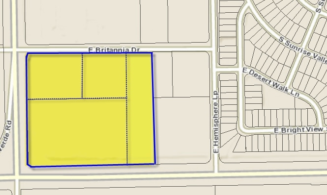 3535 E Valencia Rd, Tucson, AZ à louer - Plan cadastral - Image 2 de 5