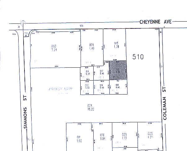 2545 W Cheyenne Ave, North Las Vegas, NV à vendre - Plan cadastral - Image 1 de 1