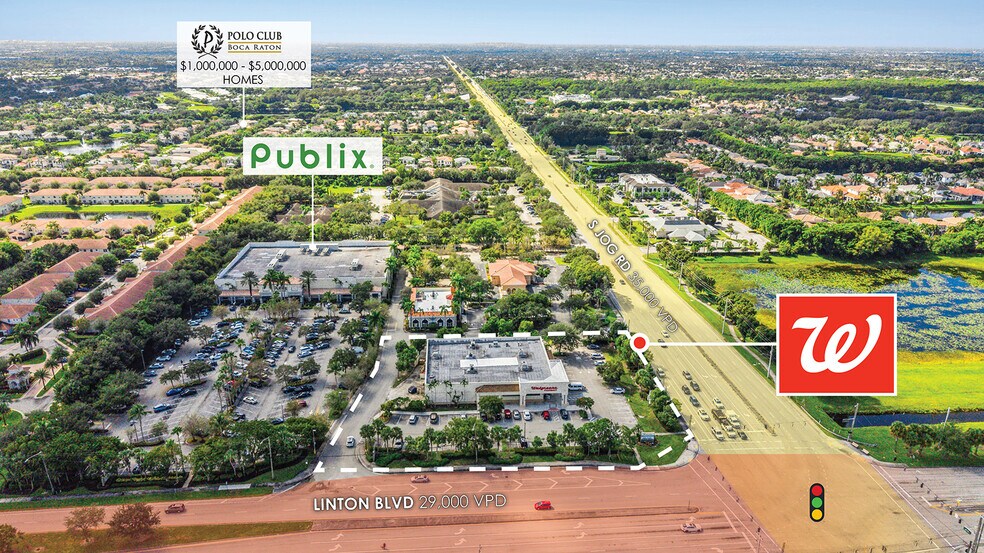 6458 Linton Blvd, Delray Beach, FL à vendre - Photo du bâtiment - Image 2 de 6