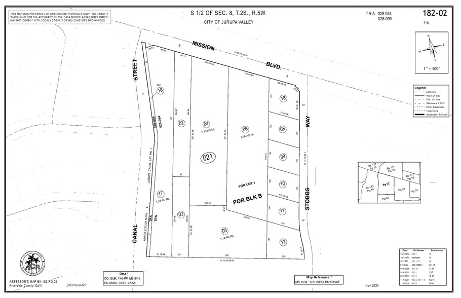 3845 Stobbs Way, Jurupa Valley, CA for sale - Plat Map - Image 1 of 2