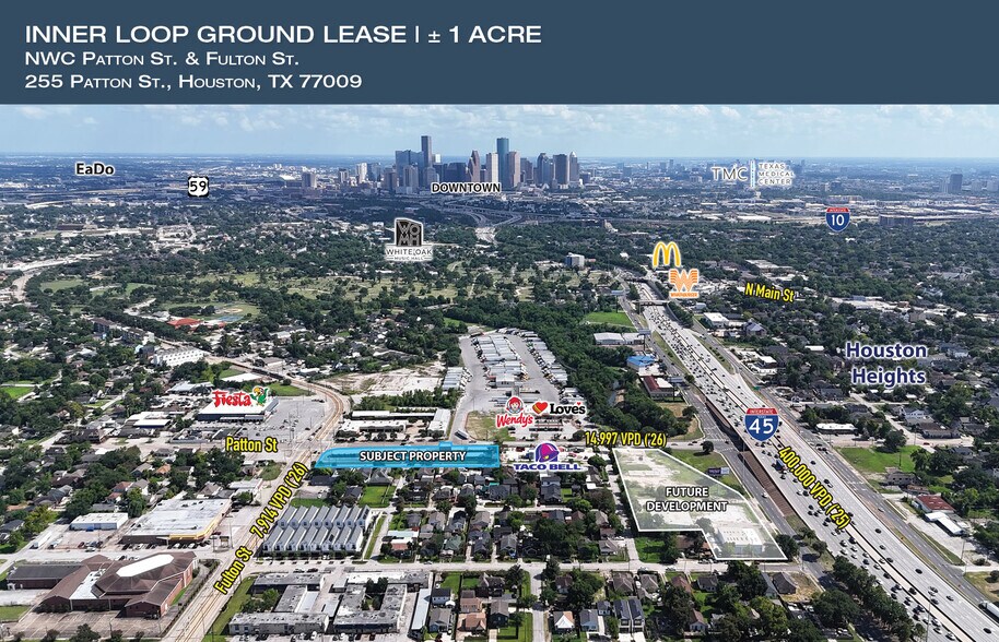 255 Patton St, Houston, TX à louer - Photo principale - Image 1 de 3