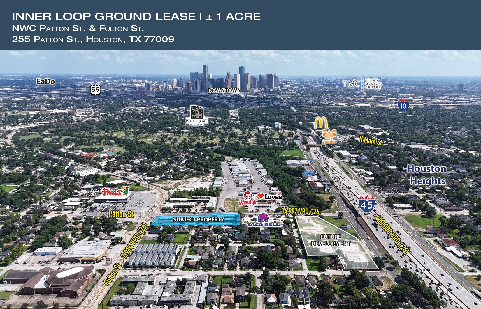 255 Patton St, Houston, TX à louer Photo principale- Image 1 de 4