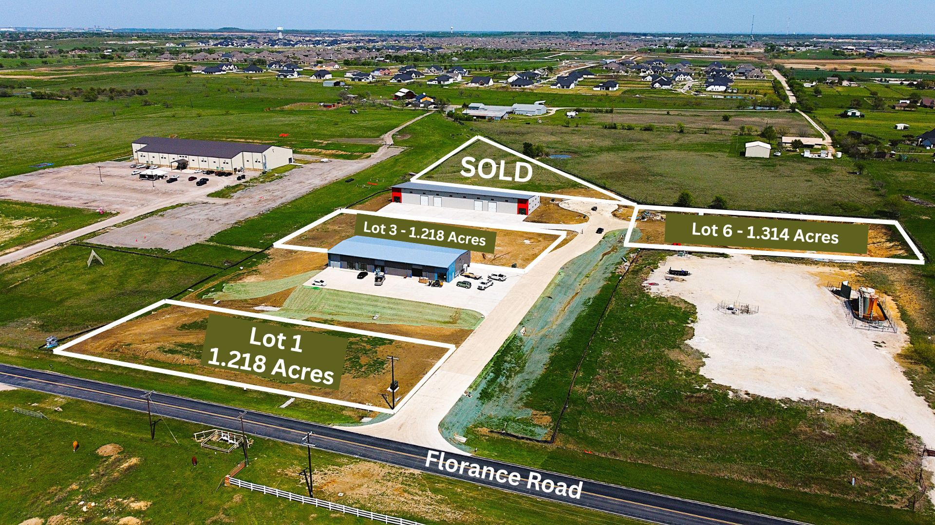 8137 Florance Rd, Northlake, TX à vendre Plan de site- Image 1 de 2