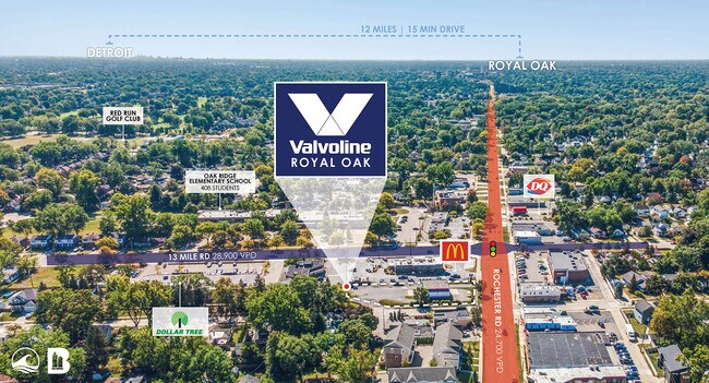 Plus de détails pour 3320 Rochester Rd, Royal Oak, MI - Commerce de détail à vendre
