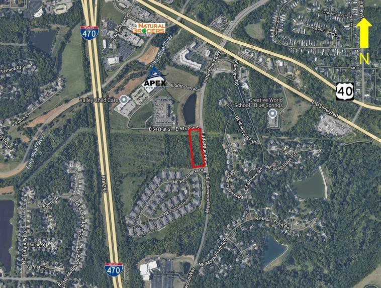 Swc Of E 51st St & NE Lakewood Way, Lee's Summit, MO à vendre - Photo du bâtiment - Image 1 de 3