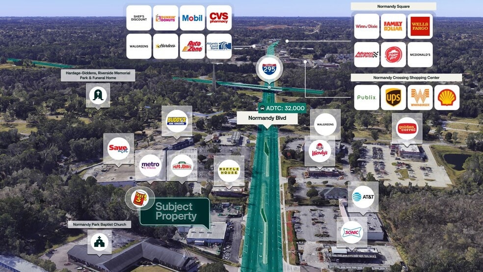 7102 Normandy Blvd, Jacksonville, FL for sale - Building Photo - Image 2 of 3