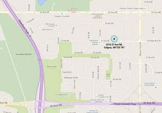 2216 27th Ave NE, Calgary, AB - Aerial map view - Image1